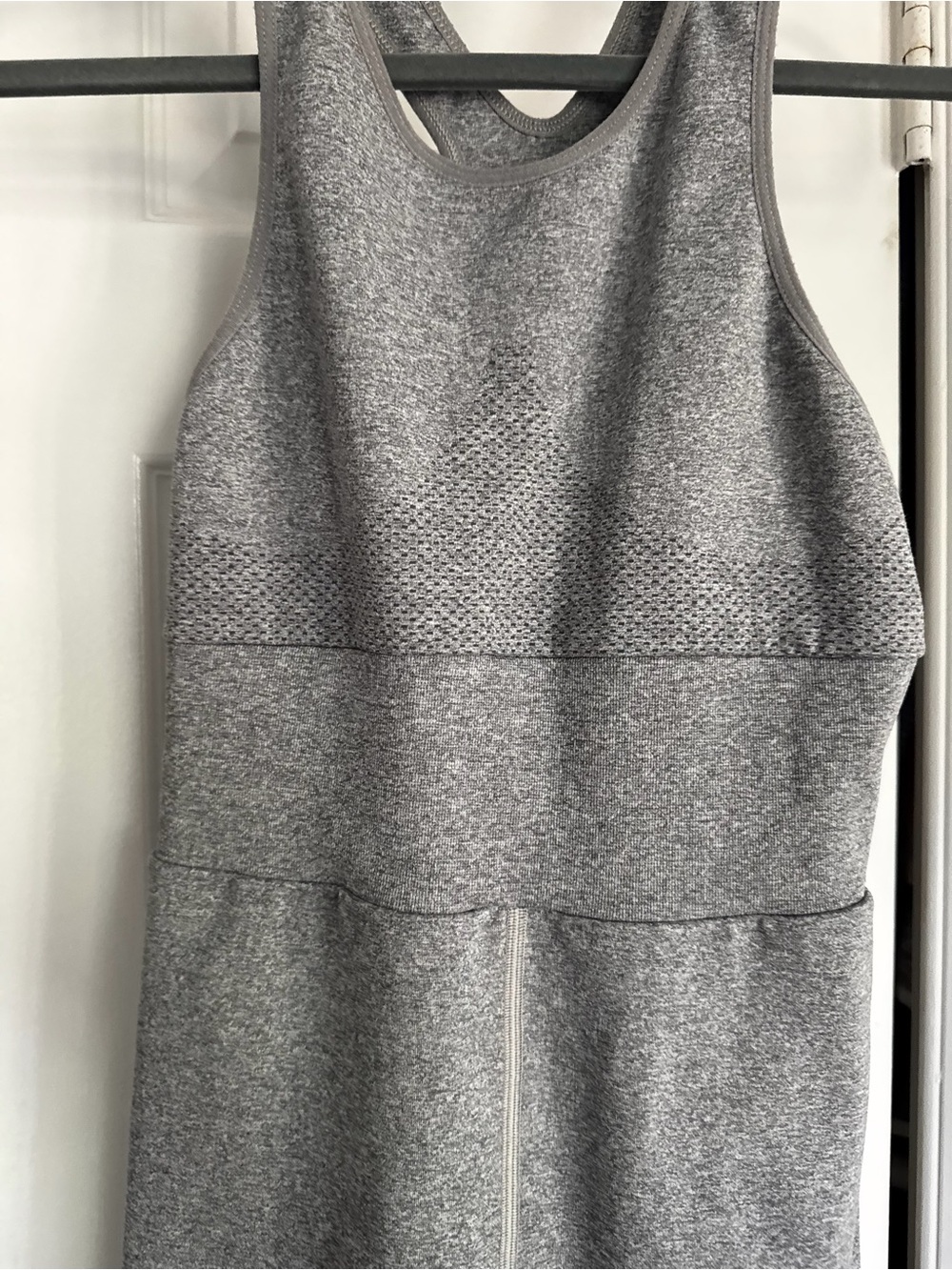 Free People Movement Every Single Time Runsie Gray Romper M/L - Picture 11 of 11